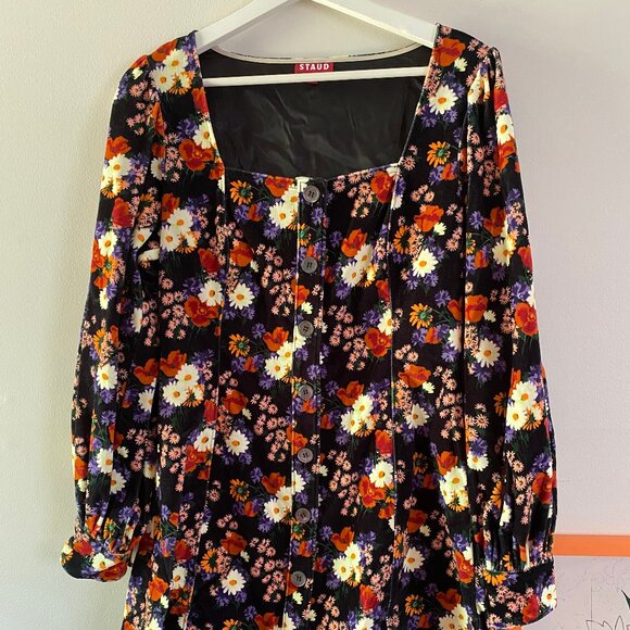 STAUD Chandler Dress, Size M, NWT. - Picture 2 of 9